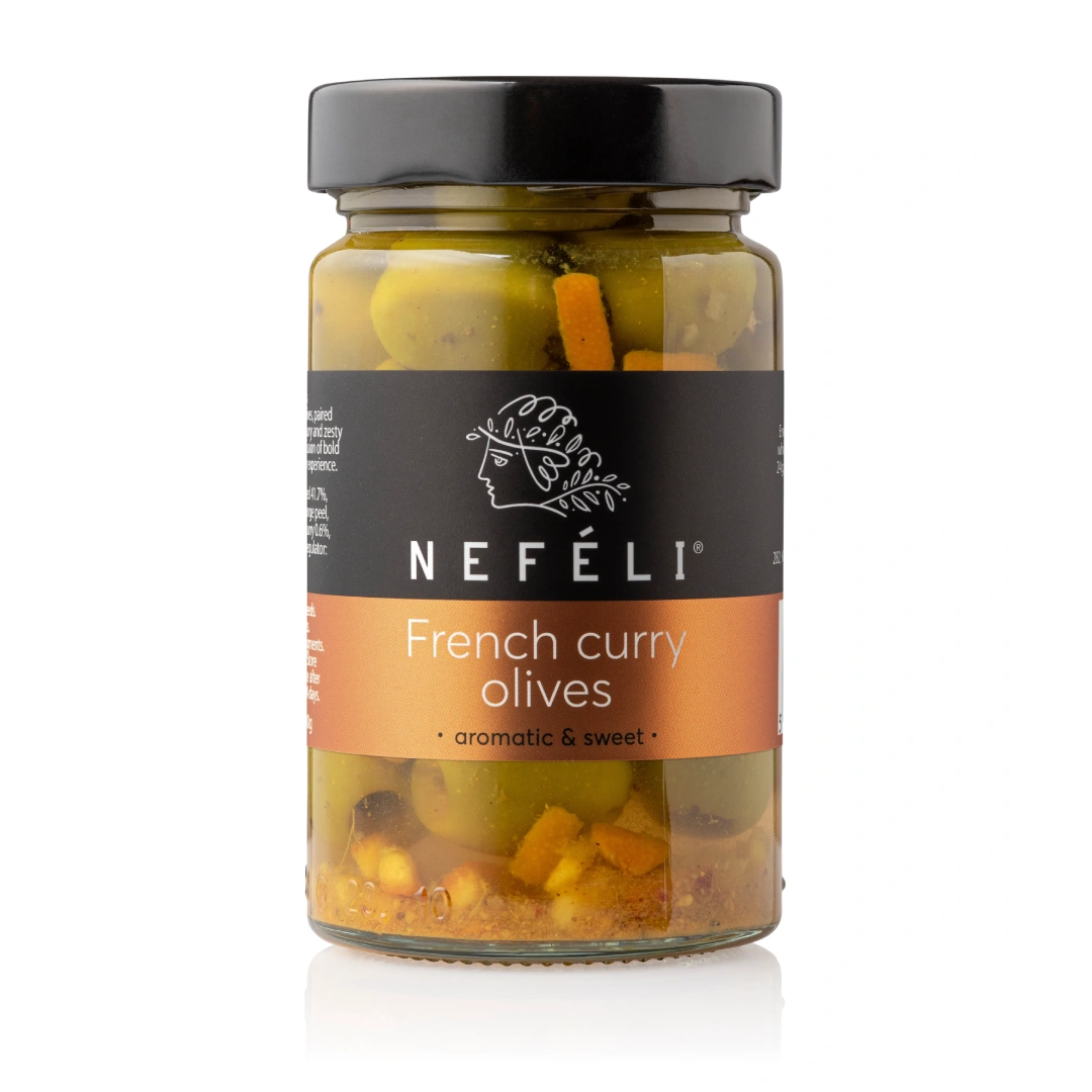 french curry olives